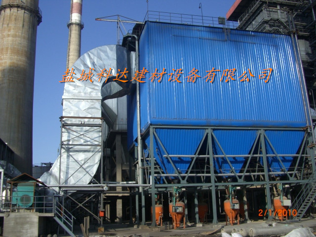 山東招遠玲瓏輪胎130T鍋爐配套布袋除塵